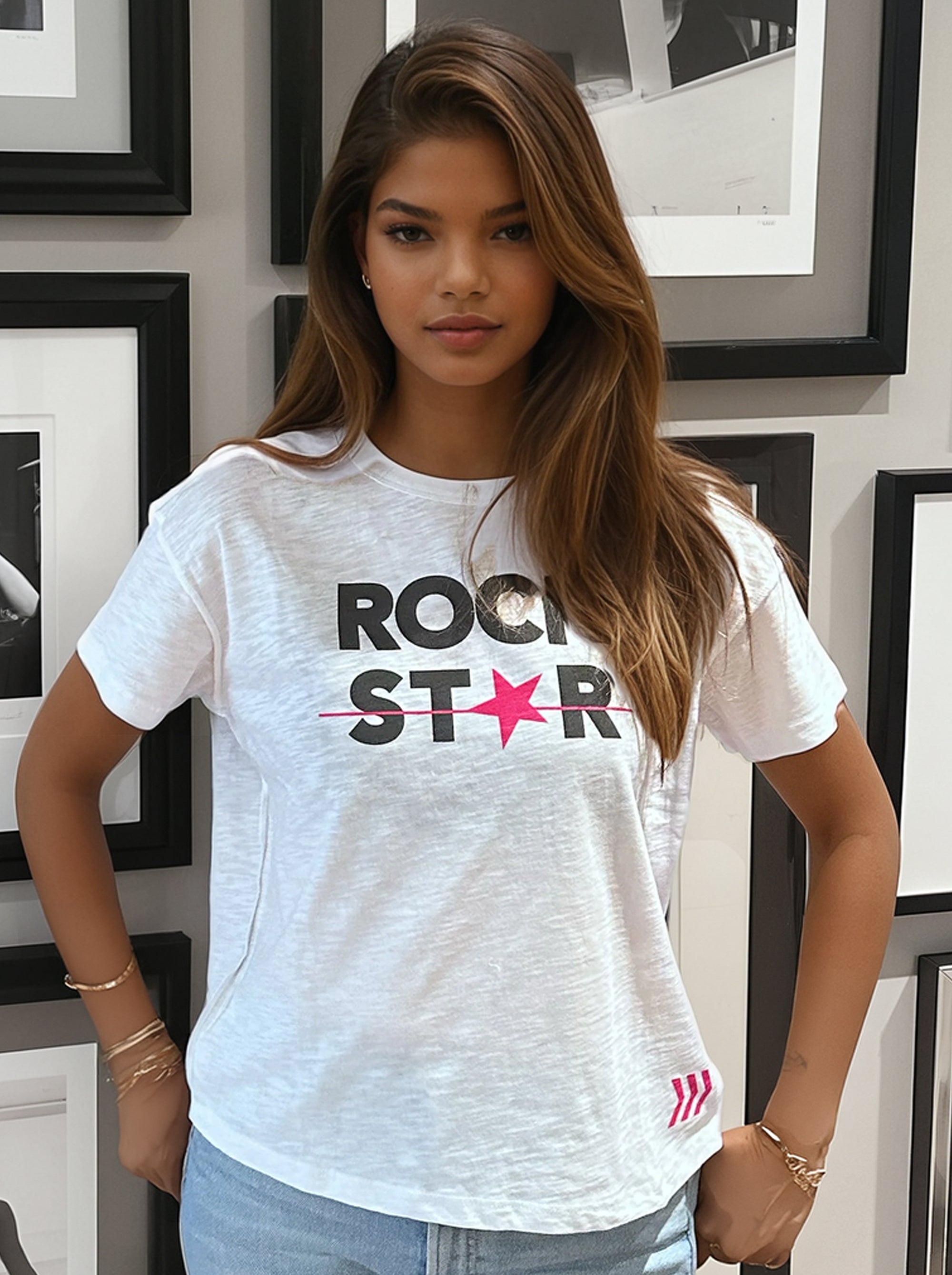 The Reverse Slub Boxy Rockstar Tee